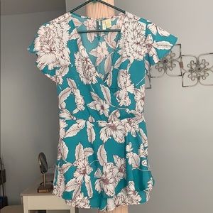 Floral Romper